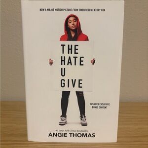 The Hate U Give by Angie Thomas – Hardcover (Like New)